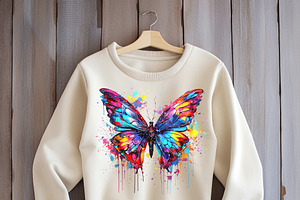 Butterfly For Sublimation Printing.