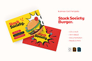 Stack Society - Business Card, a Business Card Template by VUNIRA (Thumbnail 1 of 3)