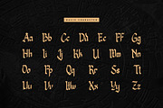 Rudra Great | Blackletter Typeface, a Blackletter Font by Denustudios (Thumbnail 10 of 14)