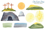 Easter Story religious clipart, an Illustration by s.yanyeva (Thumbnail 3 of 5)