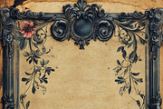 Antique Victorian Bookplate Junk, a Background Graphic by Printable Treasure (Thumbnail 5 of 7)
