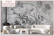 Fresco collection Flower symphony, a Wallpaper Graphic by Natalia0307 (Thumbnail 8 of 14)