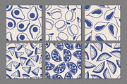 Modern Fruit Seamless Pattern Bundle, a Pattern Graphic by C Design Studio (Thumbnail 24 of 24)