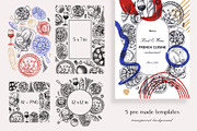 French Cuisine. Vector Food & Drinks, a Food Illustration by Yevheniia (Thumbnail 5 of 11)