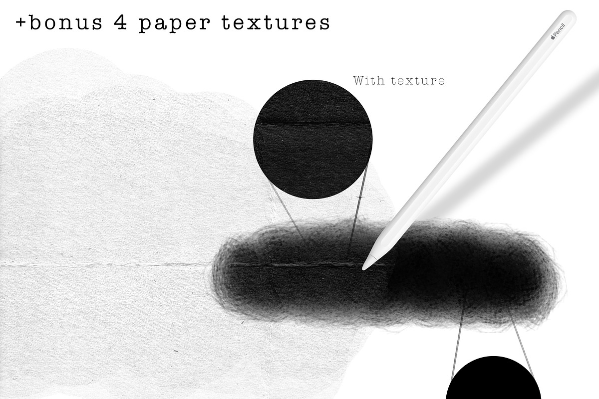 Drawing & Pencil Procreate Brushes, a Brush Add-On by BrushArchive (Photo 7 of 7)
