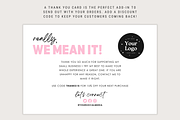 Business Thank You Card, a Card Template by thebrandcove (Thumbnail 3 of 7)