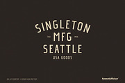 Old Lutz Cemetery, a Sans Serif Font by Komet & Flicker (Thumbnail 11 of 12)