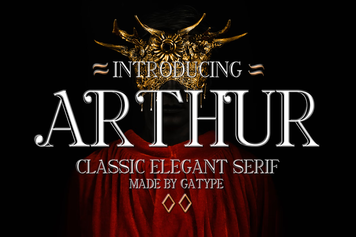 Arthur, a Serif Font by Gatype (Photo 1 of 11)