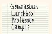 Yearbook - A Handmade Typeface, a Handwritten Font by PlayFont Studio (Thumbnail 2 of 5)