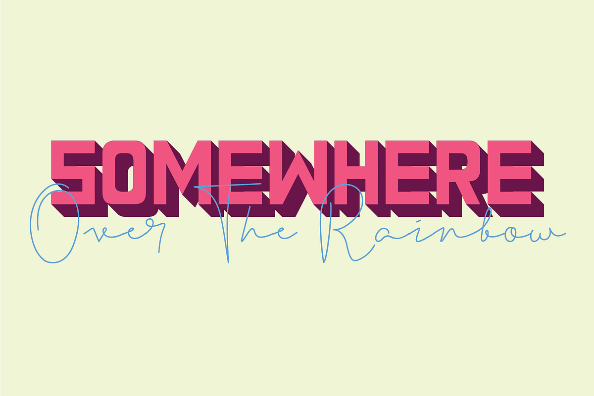 Lethal Markwell Duo Font preview 3