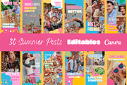 Instagram & Pinterest Summer Bundle, a Social Media Template by PaolaroiDesign (Thumbnail 6 of 8)