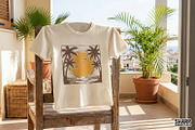 Vintage Sun PNG, Tropical Sunset, an Illustration by SharpMarketplace (Thumbnail 3 of 4)