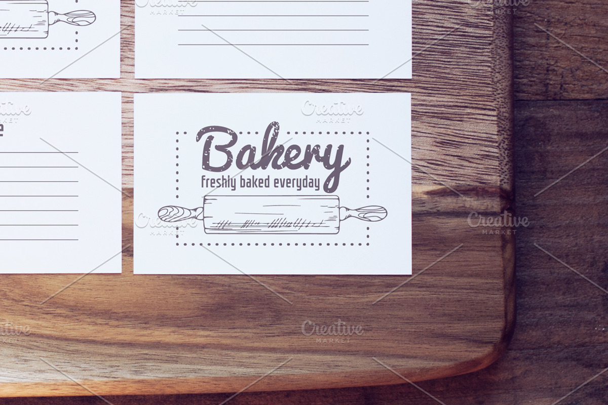 Bakery logo template, a Branding & Logo Template by Zhemchuzhina (Photo 2 of 2)