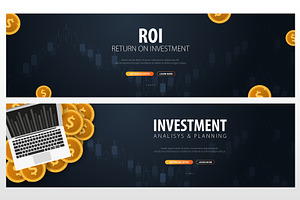 Return On Investment 19 Banners