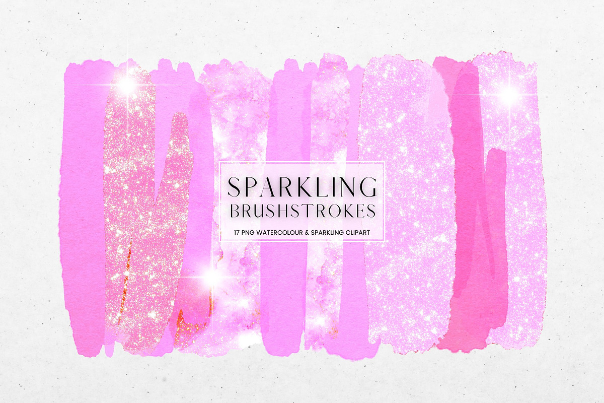 Pink Sparkling and Watercolour, an Illustration by Pixafied (Photo 1 of 4)