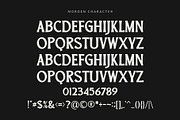 Morden || vintage serif, a Serif Font by ToniStudio (Thumbnail 6 of 6)