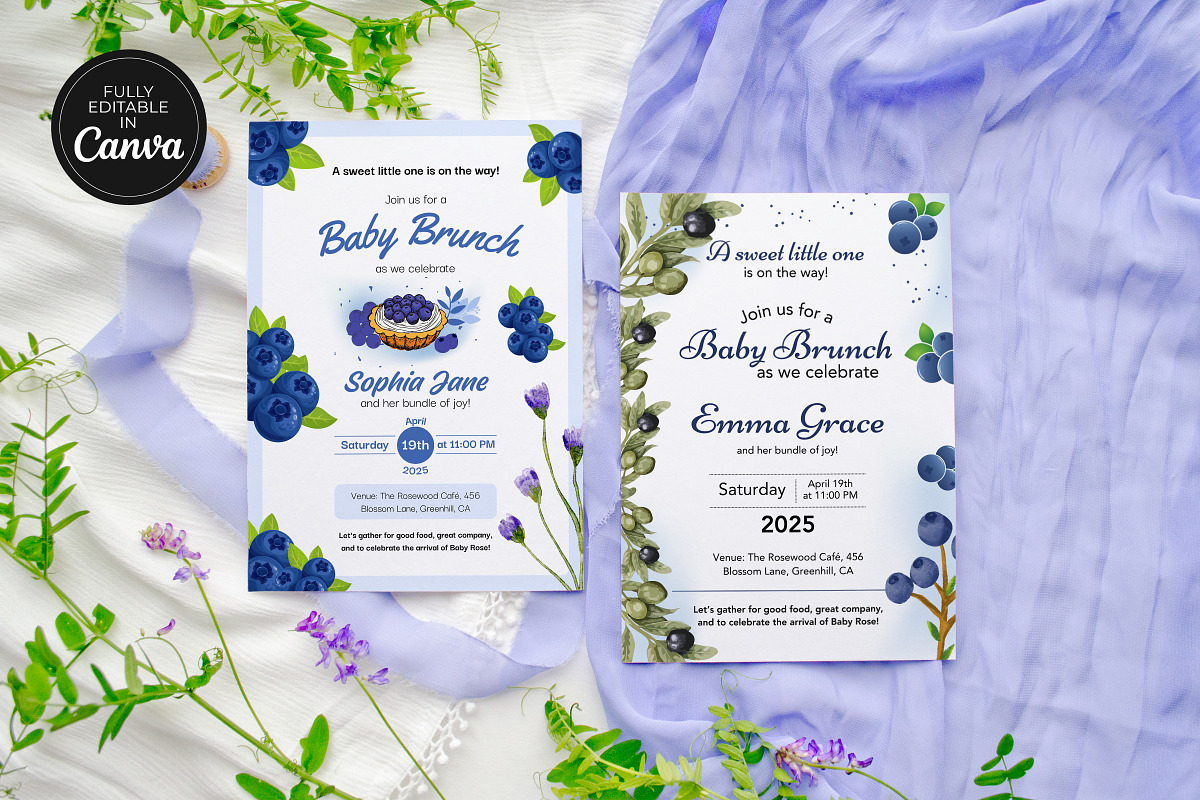 Baby Brunch Shower Invitation, an Invitation Template by Snapybiz (Photo 8 of 8)