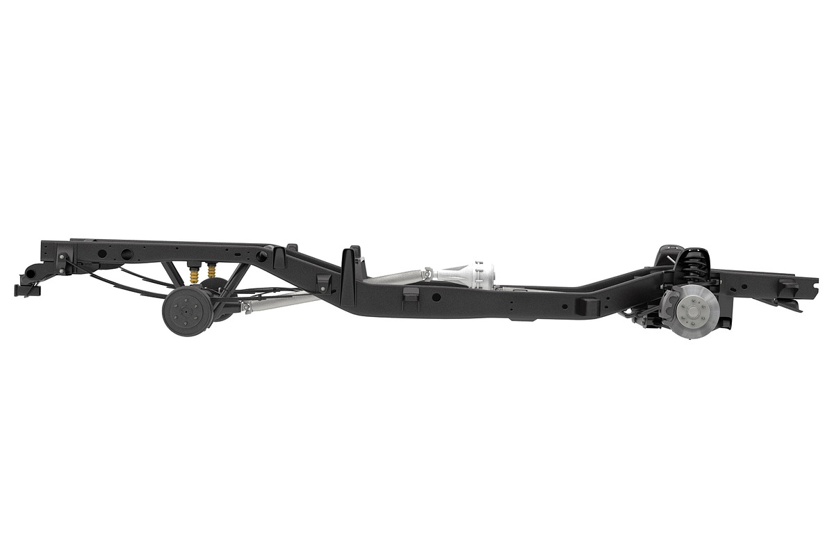 PICKUP TRUCK CHASSIS 4WD IFS, a Cars & Vehicle 3D Model by NNAVAS 3D (Photo 4 of 12)
