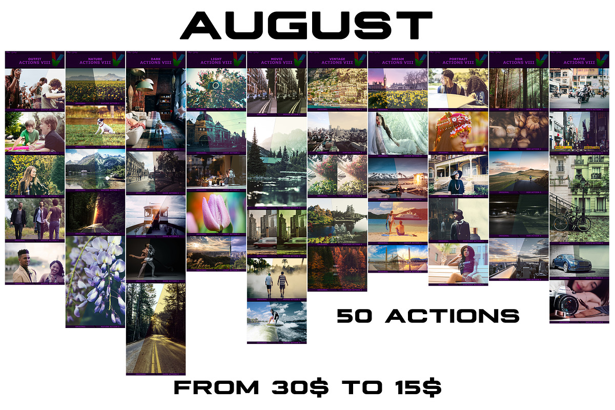 600+ Photoshop Actions + BONUS, an Action Add-On by Viktor Gjokaj (Photo 9 of 13)