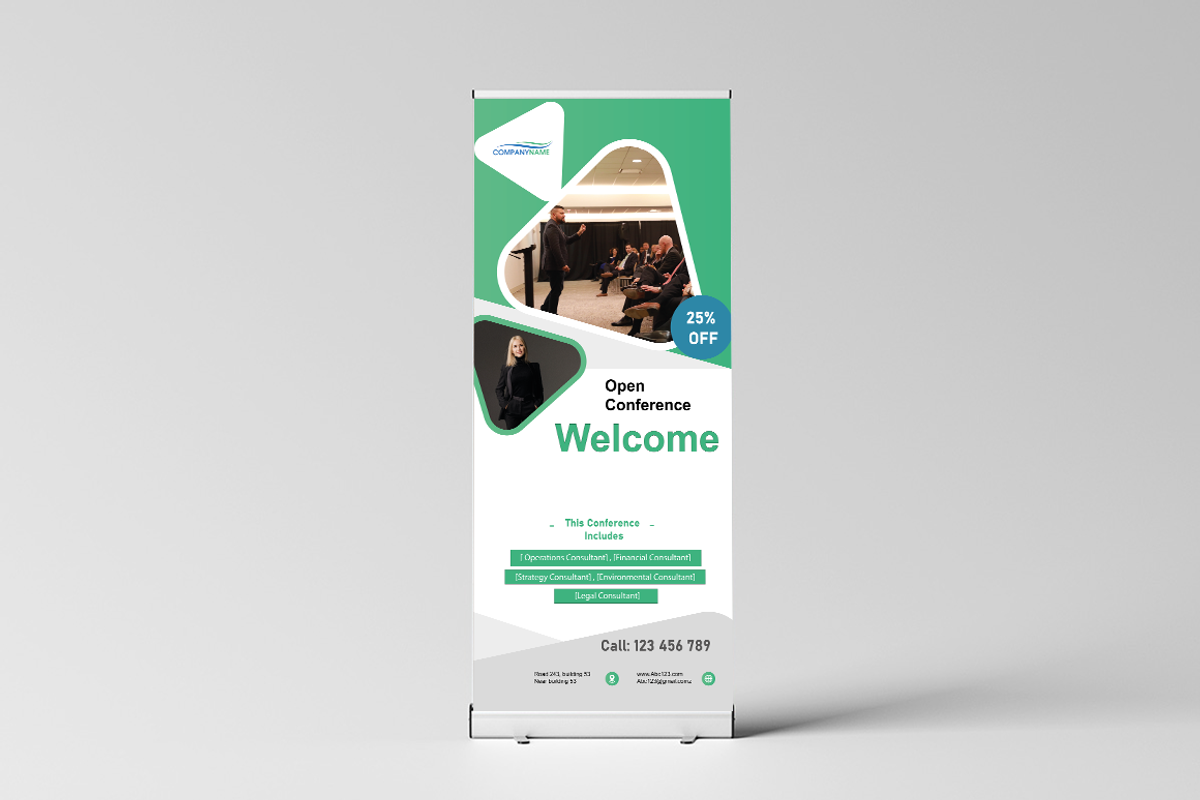 Roll up banner Template Bundle, a Presentation Template by Asker Design (Photo 6 of 6)