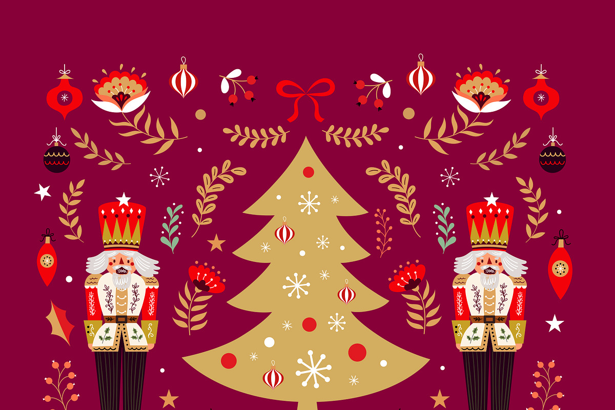 Merry Christmas, a Seasonal Illustration by MoleskoStudio (Photo 10 of 17)