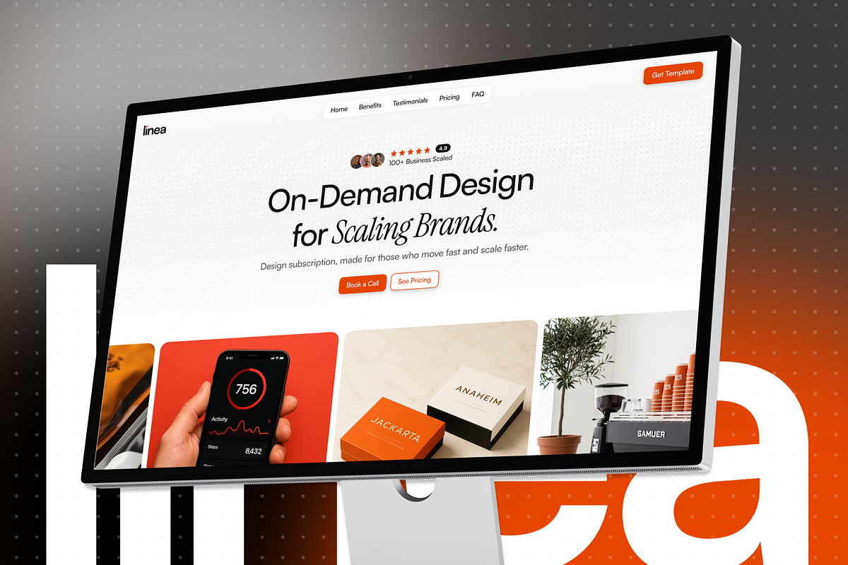 Linea - Design Subscription Framer