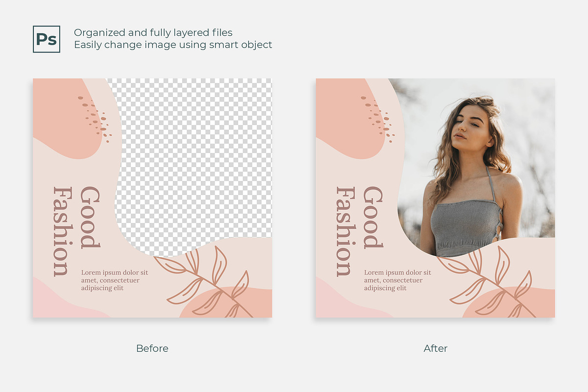 Chicness Facebook & Instagram Post, a Social Media Template by MuSan (Photo 5 of 5)