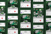 Football Social Media Posts Template, a Flyer Template by iHemalaya (Thumbnail 2 of 2)
