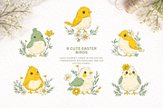 Easter Clipart & Pattern Bundle, an Object Graphic by Red Ink (Thumbnail 4 of 8)