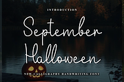 September Halloween, a Handwritten Font by FreshTypeINK (Thumbnail 1 of 8)