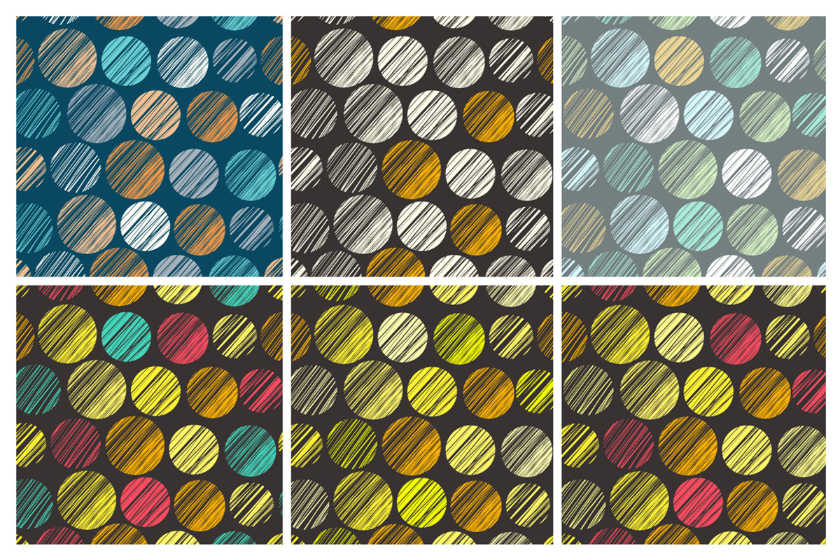 37 Polka dot seamless patterns set, a Pattern Graphic by IreneArt illustrations (Photo 5 of 5)