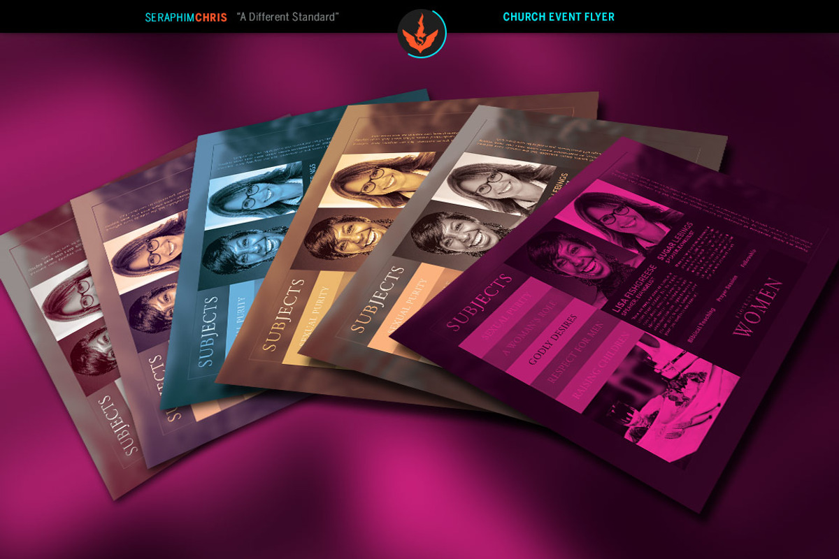 Proverbs 31 Women Church Flyer, a Flyer Template by SeraphimChris (Photo 8 of 8)
