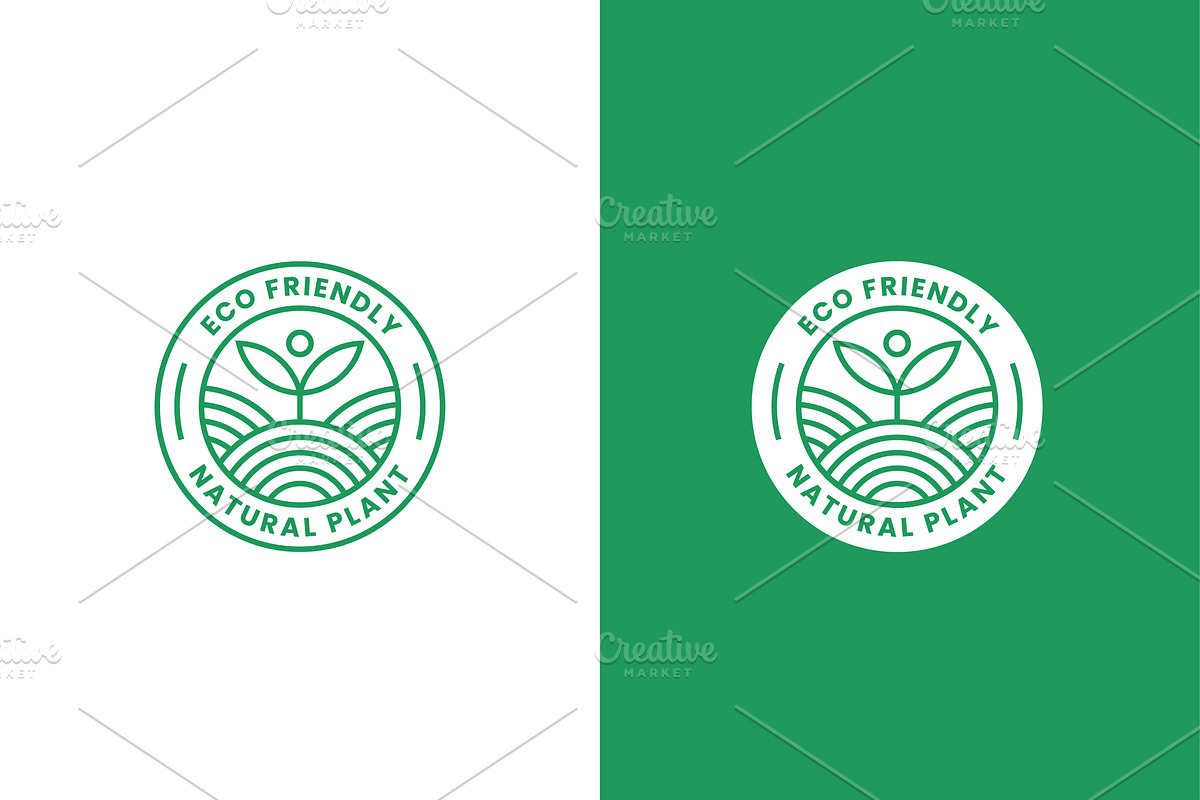 Nature Park Stamp Logo Design Icon, a Branding & Logo Template by Morvana Crew