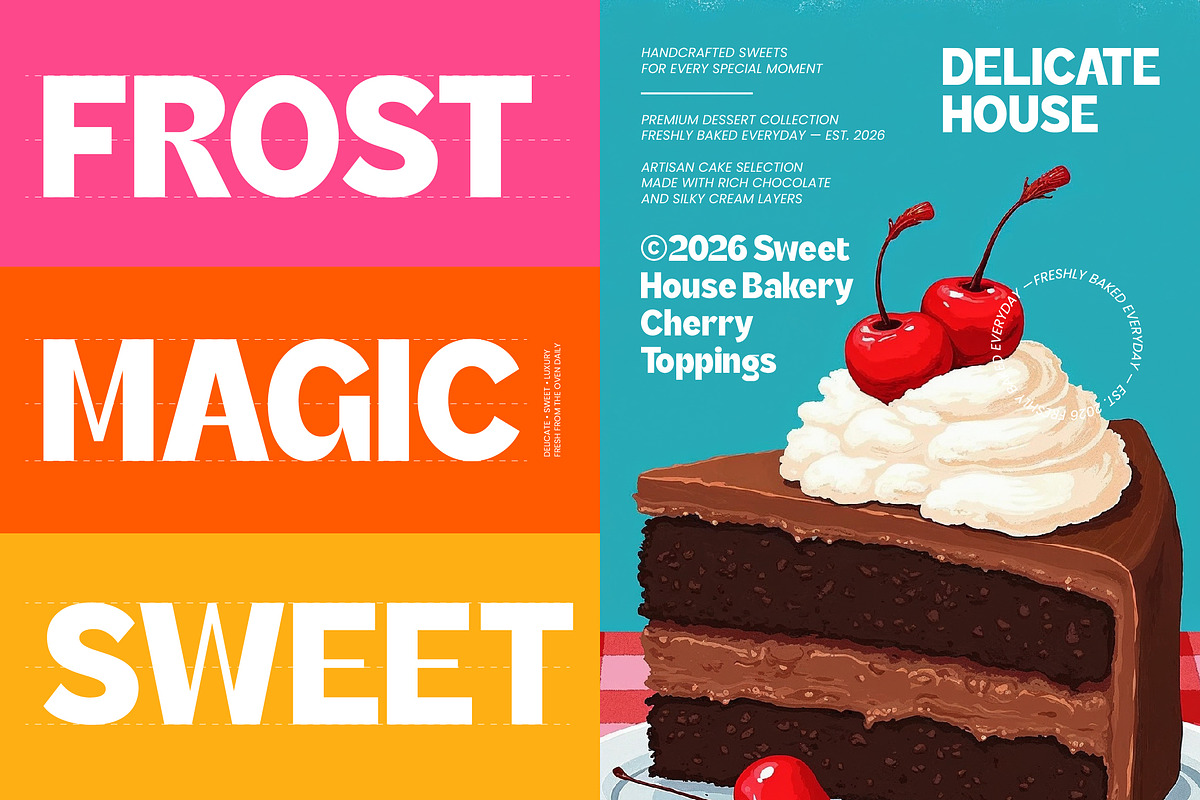 Daily Quick Bold Geometric Sans, a Sans Serif Font by timelesstype.co (Photo 11 of 15)
