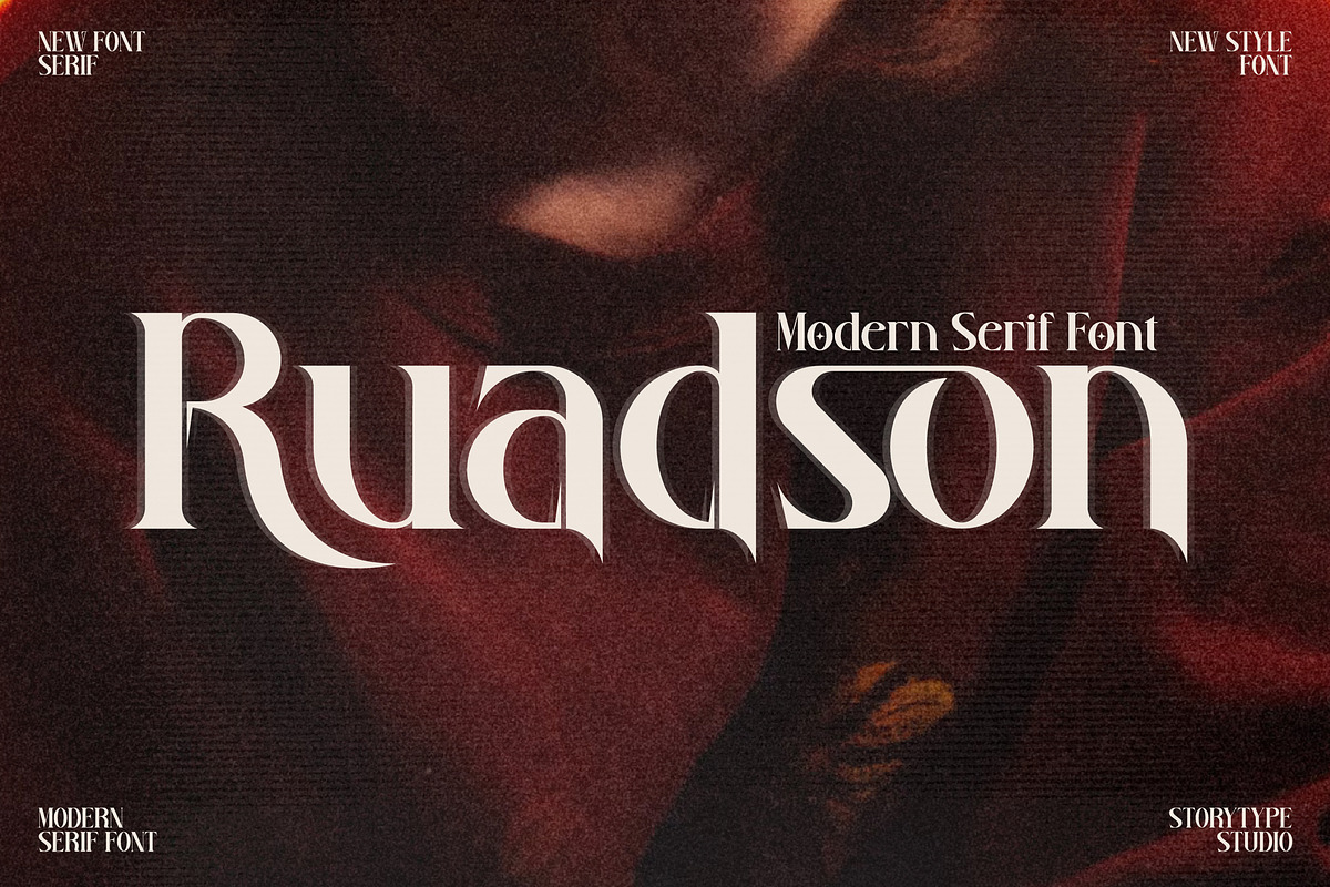 Ruadson Modern Serif Font, a Serif Font by Storytype Studio (Photo 1 of 15)