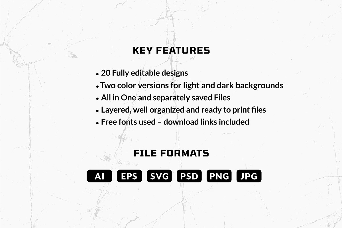 Racing Badges - Mono, a Branding & Logo Template by cd-design.co (Photo 8 of 8)