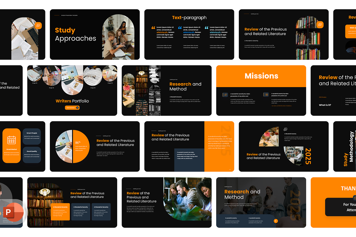 Thesis - Education Presentation, a Presentation Template by Hammad Arif (Photo 2 of 2)