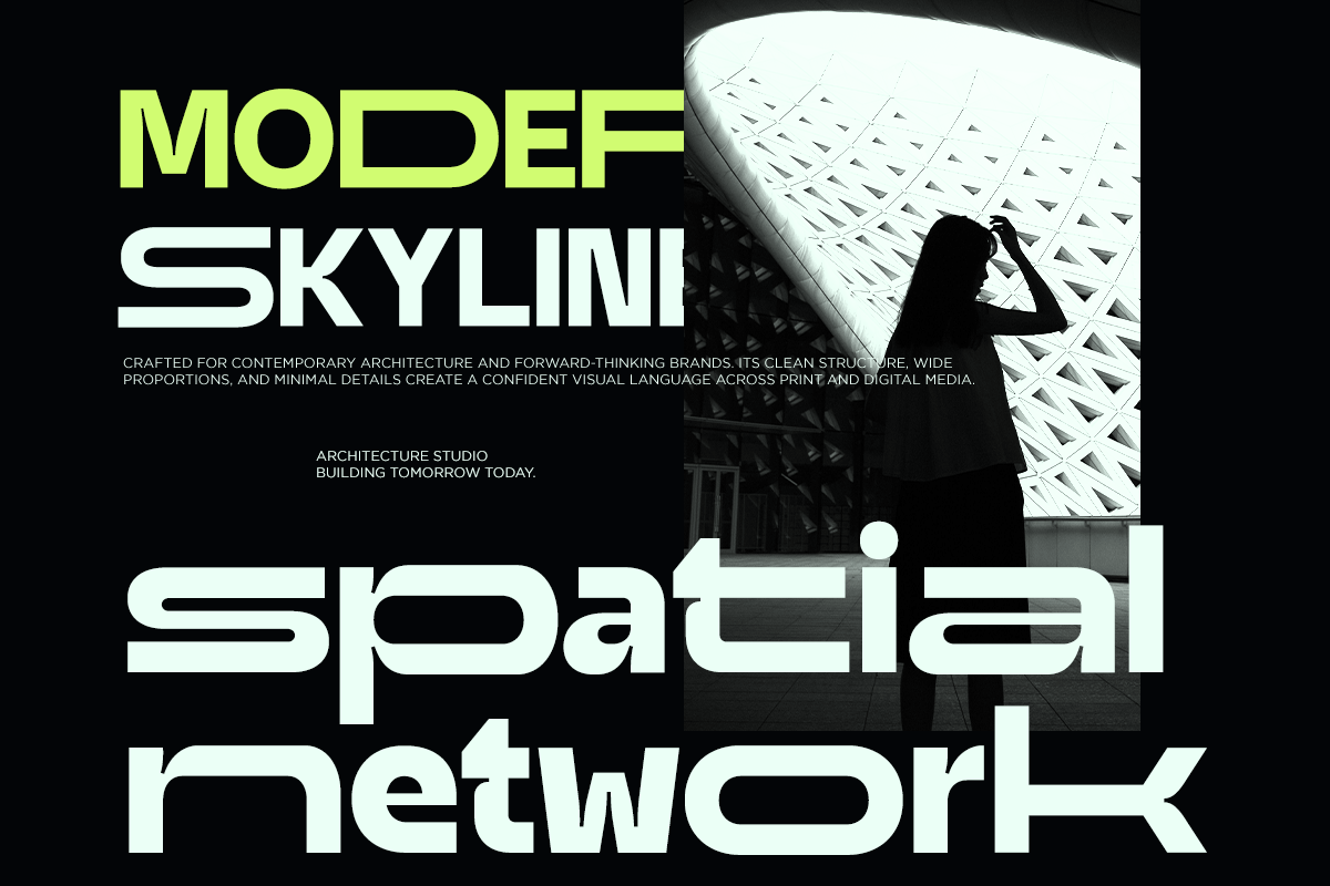 Your Brosh - Ultrawide Sans Serif, a Sans Serif Font by RagamKata (Photo 3 of 10)