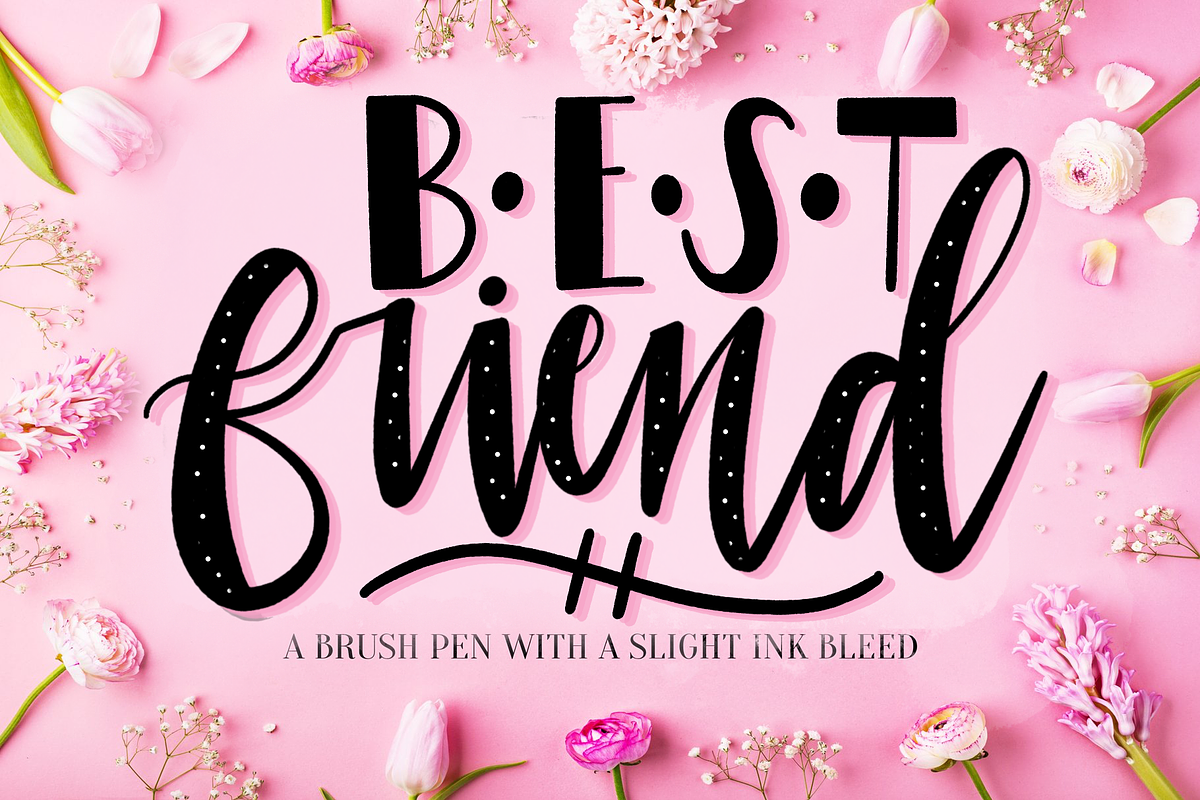 Procreate Lettering Brushes Bundle, a Brush Add-On by Nap Time Design Co. (Photo 6 of 11)