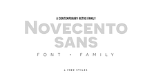Novecento Sans