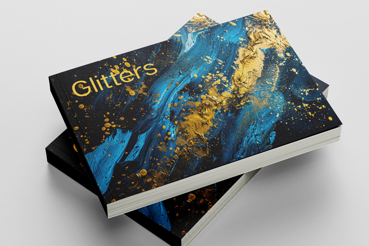 Glitter Brush strokes. 68 images, a Decorative Illustration by Handmadefont (Photo 10 of 14)