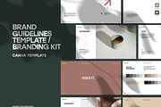 Brand Styleguide Template, a Branding & Logo Template by Prapti Design (Thumbnail 1 of 9)