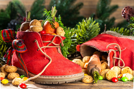 Sinterklaas Christmas holiday background, a Holiday Photo by Rimma
