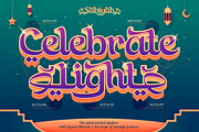 Sabiyah, a Script Font by Burntilldead (Thumbnail 8 of 12)