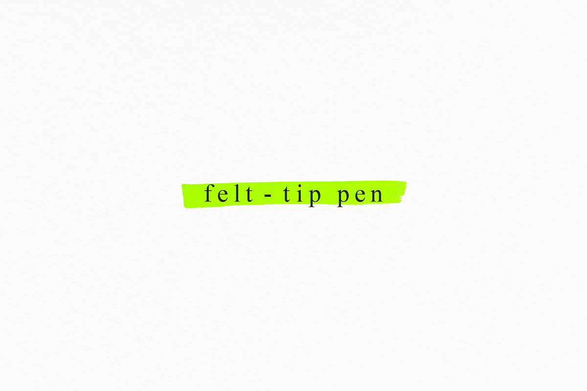 Felt-tip pen brushes for PS, a Brush Add-On by Leo Studio Design Lab (Photo 8 of 8)