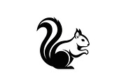 Squirrel Silhouette Vector Bundle, an Illustration by yasushie (Thumbnail 39 of 48)