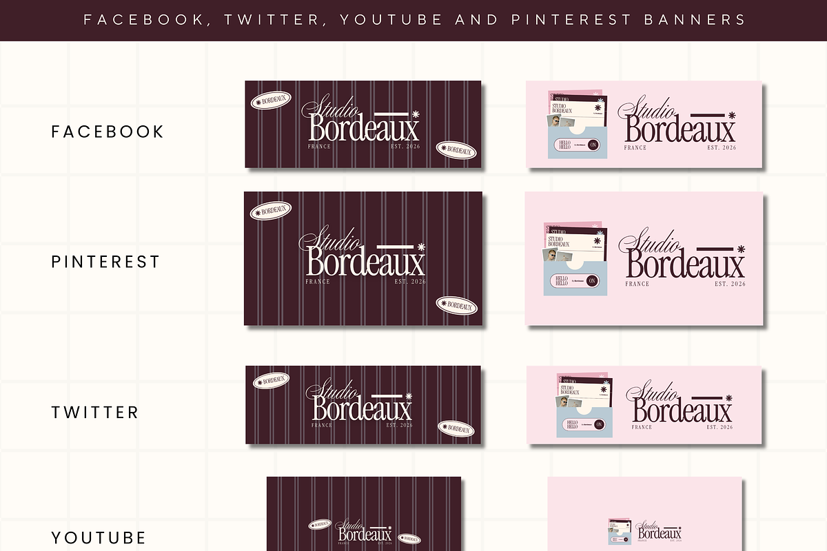 Canva Modern Branding Kit Template, a Branding & Logo Template by Branding Babe Co. (Photo 6 of 8)