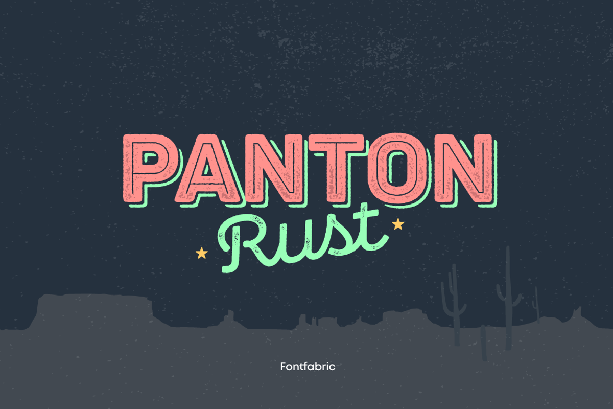 Panton Rust, a Sans Serif Font by Fontfabric (Photo 1 of 10)