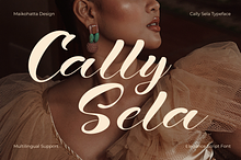 Cally Sela – Modern Calligraphy Font