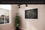 Gallery Mockup 2, a Print Template by Luuqas Design (Thumbnail 3 of 6)